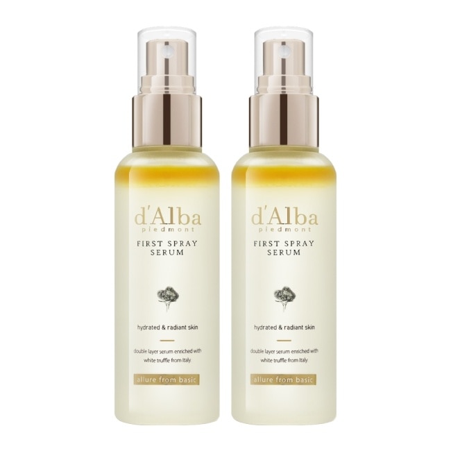 d’Alba黛爾珀 白松露保濕噴霧 100ml #第六代 (2入組)