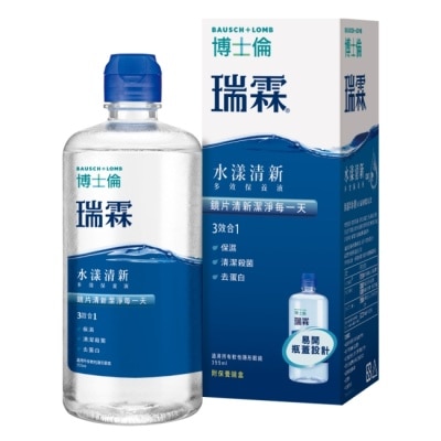 Bausch Lomb博士倫 - 博士倫瑞霖水漾清新多效保養液355ml*24-箱購