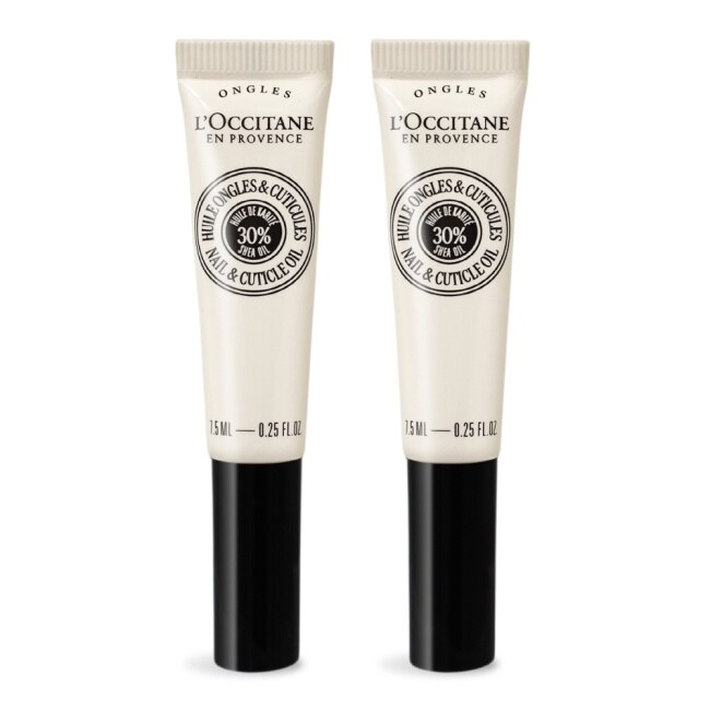 LOCCITANE 歐舒丹 乳油木指緣修護油(7.5ml)X2-新版-國際航空版