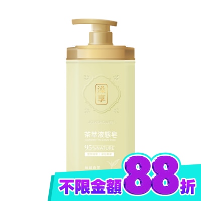 澡享 澡享茶萃液態皂(絲絨白茶)800g image