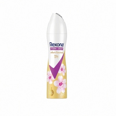 蕊娜 Rexona - 蕊娜制汗爽身噴霧-完美透亮櫻花 135ML