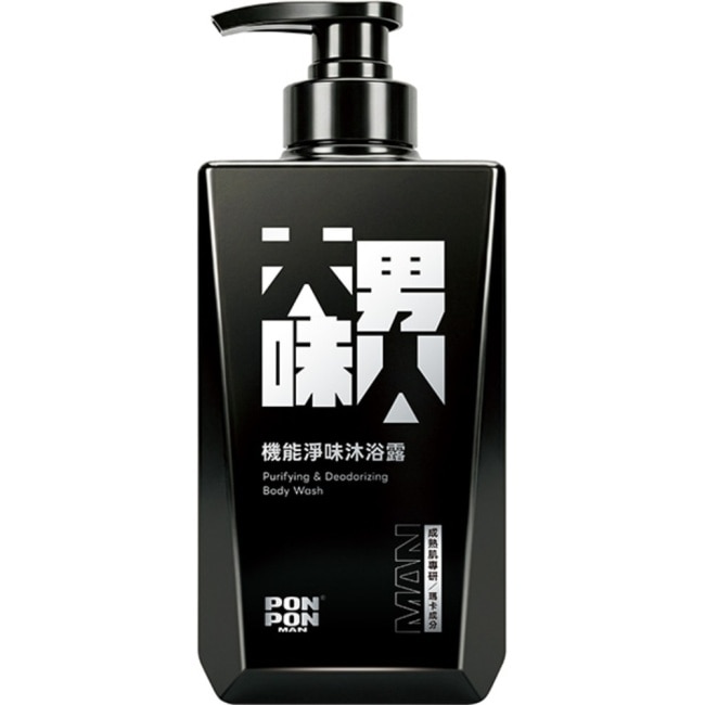 澎澎MAN大男人味機能淨味沐浴露485g image