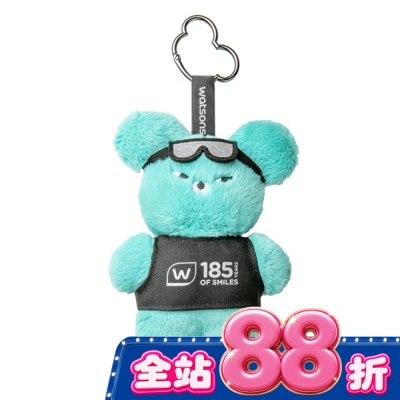 Watsons 屈臣氏 - 【Wasabi bear 芥末熊】W185周年紀念小熊-WASABI BEAR 酷黑款 image