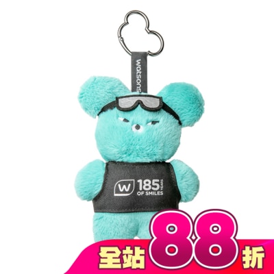 Watsons 屈臣氏 - 【Wasabi bear 芥末熊】W185周年紀念小熊-WASABI BEAR 酷黑款