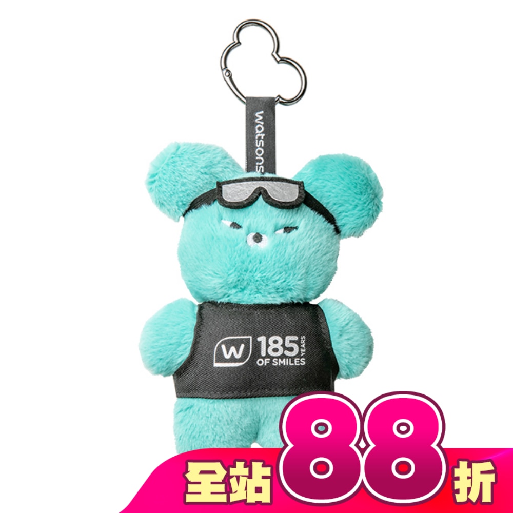 【Wasabi bear 芥末熊】W185周年紀念小熊-WASABI BEAR 酷黑款