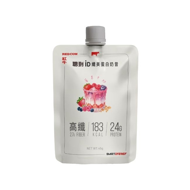 紅牛聰勁iD纖美蛋白奶昔-莓果牛奶風味 image