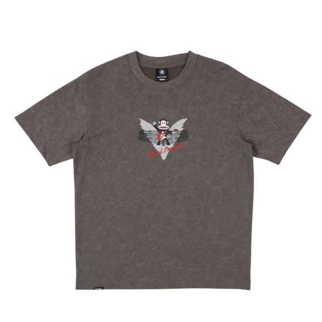 Vivian徐若瑄聯名 -Paul Frank【別人的】水洗灰 寬版T-1XL