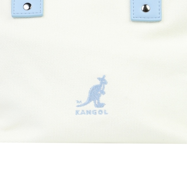 KANGOL側背手提包-淺藍