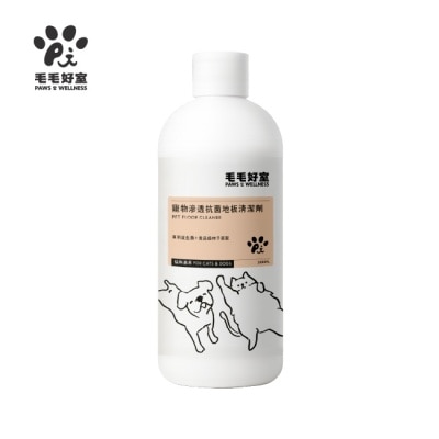 毛毛好室 PAWS & WELLNESS - 毛毛好室寵物滲透抗菌地板清潔劑-貓狗適用 1000ML