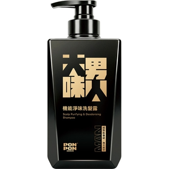 澎澎MAN大男人味機能淨味洗髮露485g image