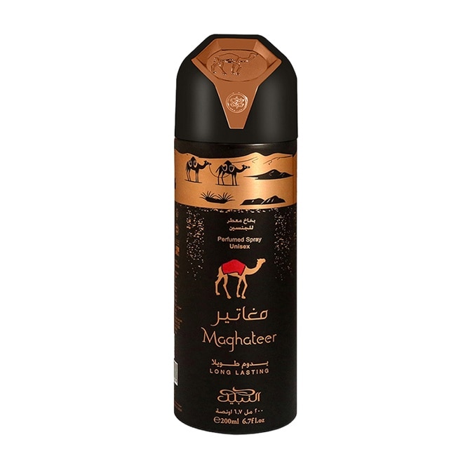 Nabeel 黑色沙舟 冰感香氛止汗噴霧 200ML