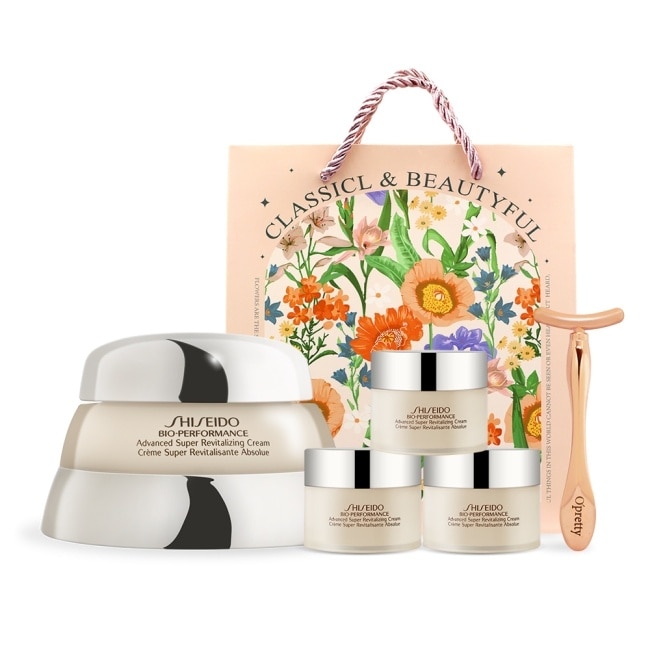 SHISEIDO 資生堂 百優精純乳霜奢寵超值組-(75ml+18mlX3+T型推推棒+禮袋)-專櫃公司貨 image