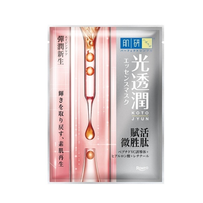 肌研光透潤胜肽新生彈潤面膜4片 image