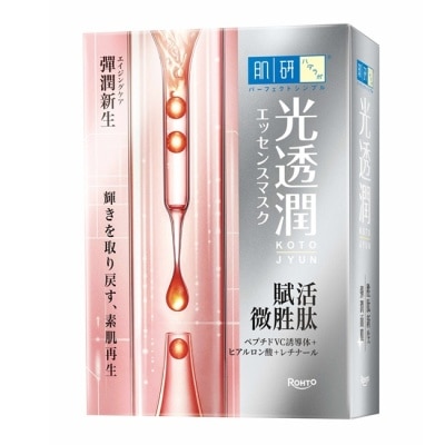 肌研 - 肌研光透潤胜肽新生彈潤面膜4片 image