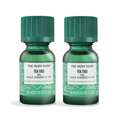 THE BODY SHOP - THE BODY SHOP 茶樹精油(10ml)X2-新版-國際航空版