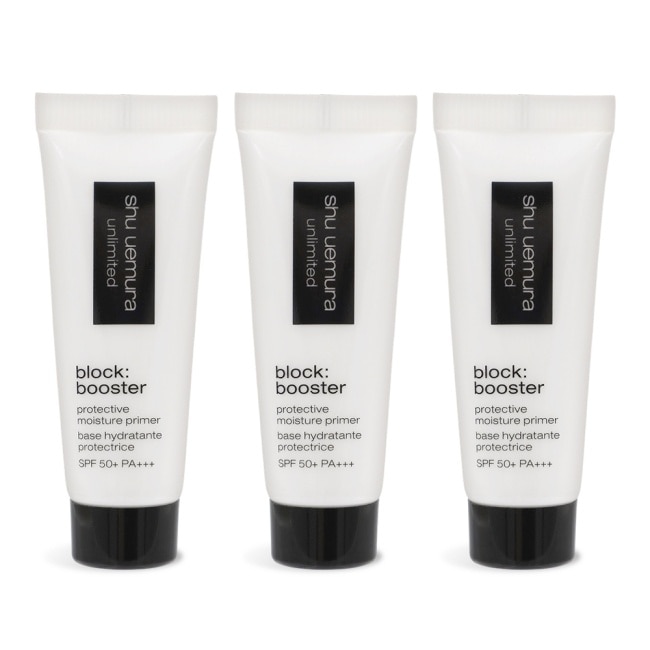 Shu Uemura 植村秀 無極限保濕妝前乳 SPF50+ PA+++(膚色)(10ml)X3-專櫃公司貨