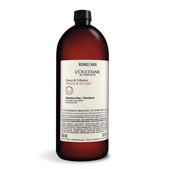 L’OCCITANE 歐舒丹 草本強韌洗髮乳補充瓶(500ml)-國際航空版
