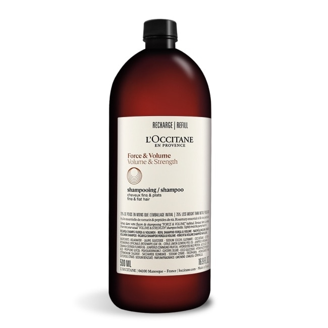 L’OCCITANE 歐舒丹 草本強韌洗髮乳補充瓶(500ml)-國際航空版