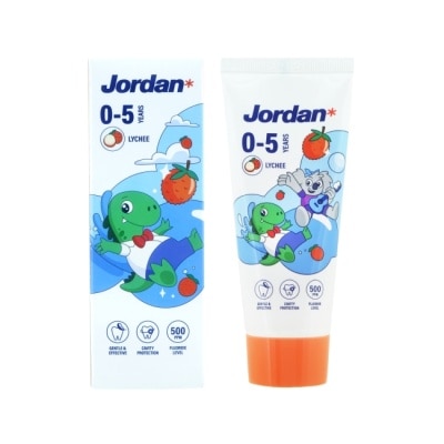 JORDAN - Jordan 清新水果味兒盒牙膏(0-5歲)-荔枝口味 image