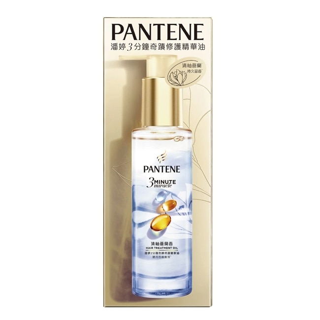 潘婷3 MINUTE MIRACLE清柚精華油90ML image