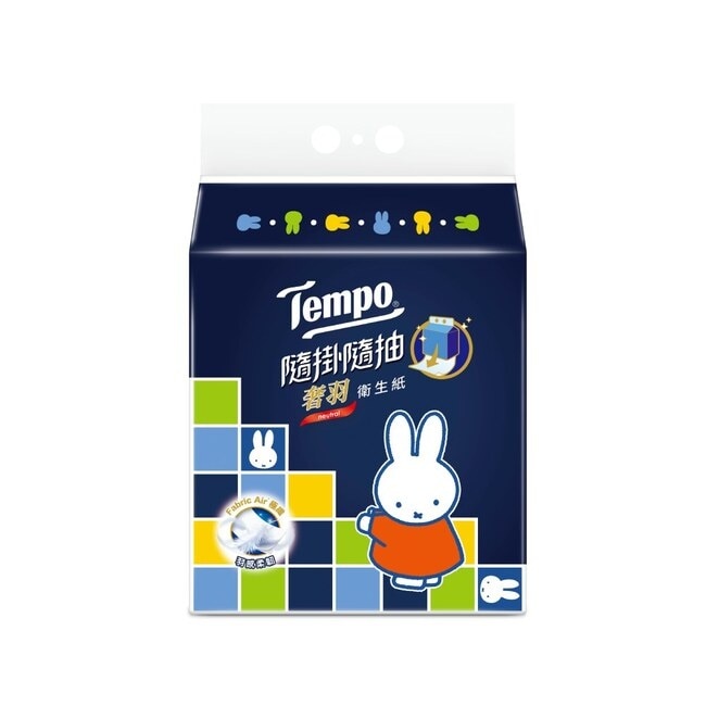 Tempo 3層隨掛隨抽奢羽衛生紙180抽(包) image