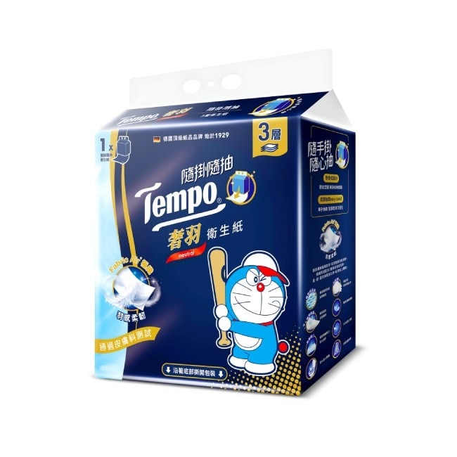 Tempo 3層隨掛隨抽奢羽衛生紙180抽(包)