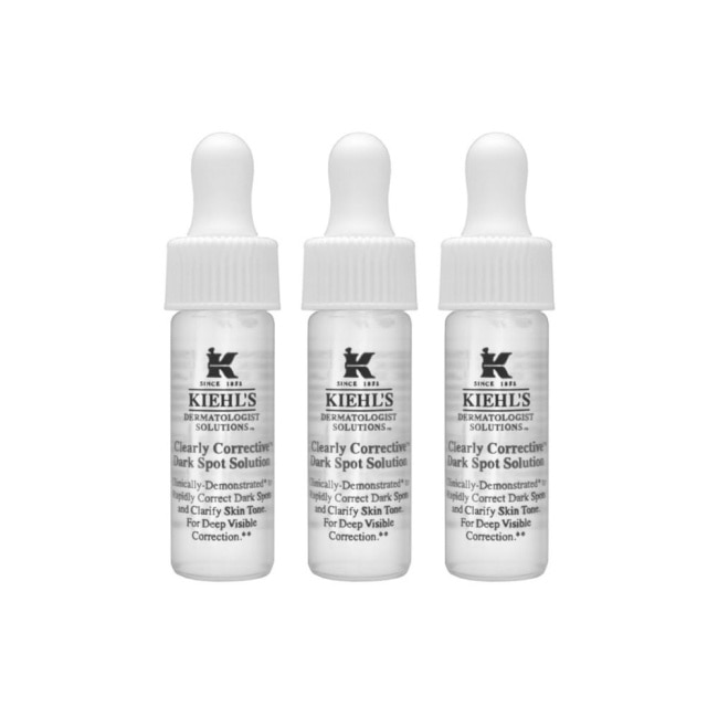 Kiehl’s契爾氏 激光極淨白淡斑精華 4ml 三入組