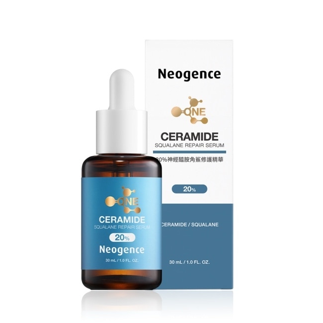 霓淨思20% 神經醯胺角鯊修護精華30ML image