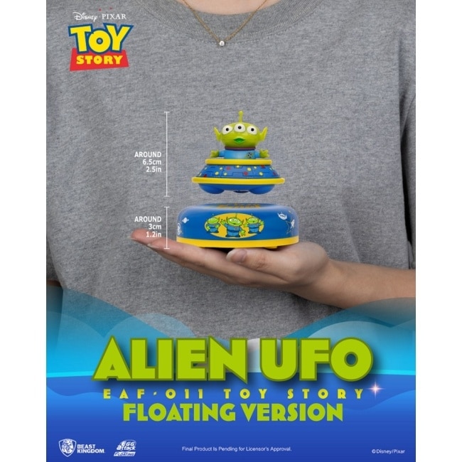 EAF 011 玩具總動員 三眼怪 外星飛碟 磁浮款 image
