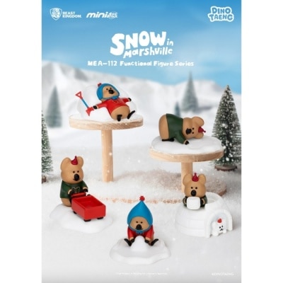 野獸國 - DINOTAENG MEA-112 功能性公仔 冬季雪地 盲盒套組 (4入) image