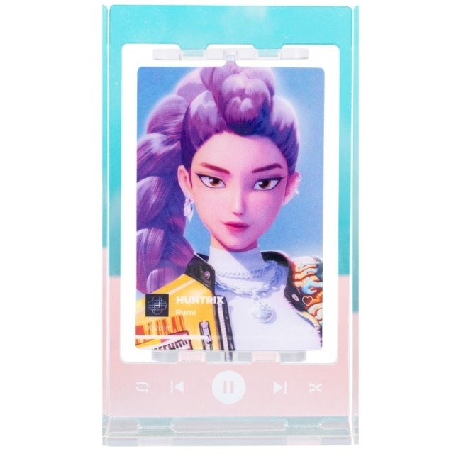 K-POP獵魔女團系列 翻轉壓克力立牌 HUNTR/X Rumi款 image