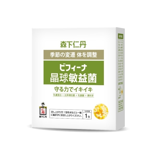 日本森下仁丹晶球敏益菌30入 image