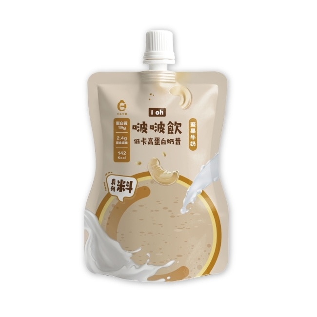 ioh啵啵飲 低卡高蛋白奶昔(堅果牛奶)35g image
