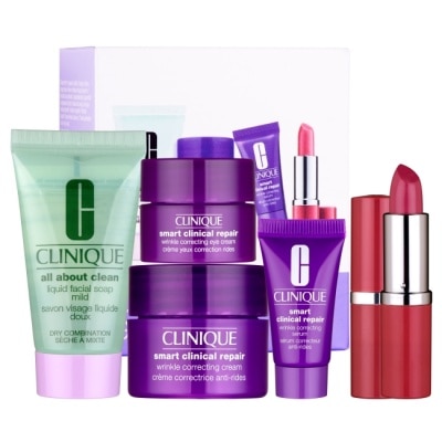 CLINIQUE 倩碧 - CLINIQUE倩碧 天才緊緻修護五件組【公司貨】