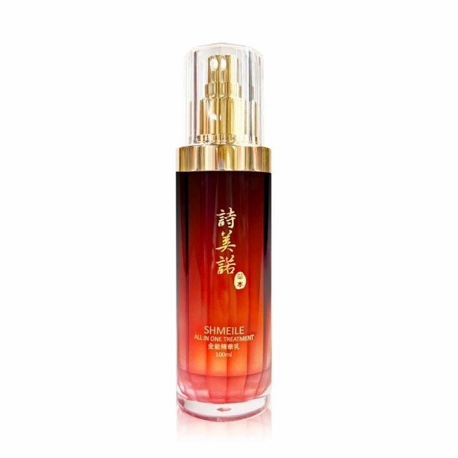 【詩美諾】全新升級人蔘靈芝全能精華乳100ml-摩達客推薦 臉部保養首選 台灣精品