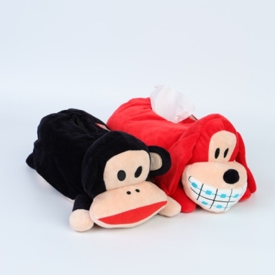 PAULFRANK - PAUL FRANK造型面紙套-黑 image