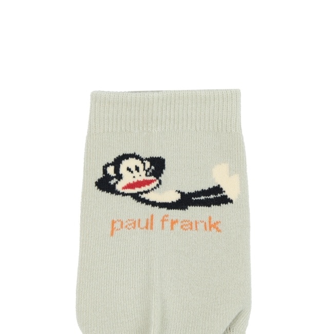 PAUL FRANK女款圖案長襪 燕麥灰 image