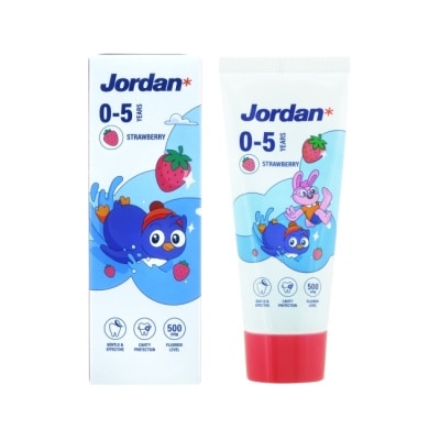 JORDAN - Jordan 清新水果味兒童牙膏(0-5歲)-草莓口味 image