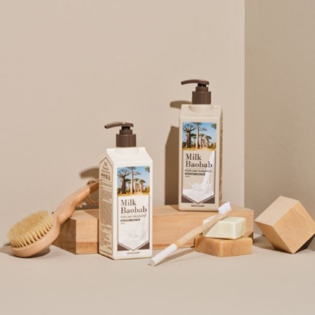 韓國Milk Baobab白皂香氛洗髮精 500ml image