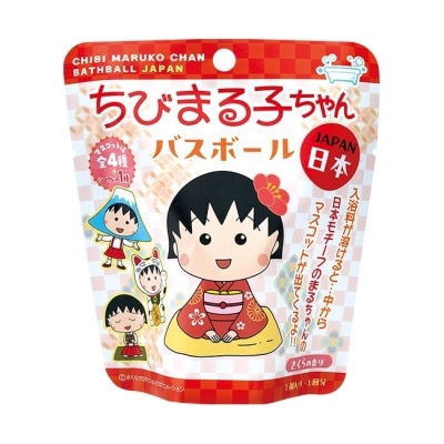 日本 Bandai NOL櫻桃小丸子入浴球55g image