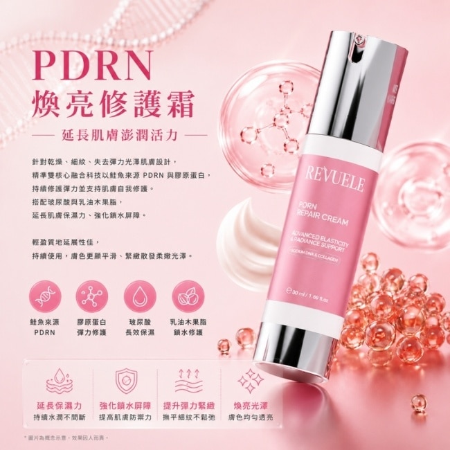 Revuele瑞膚露 PDRN煥亮修護霜50ml image