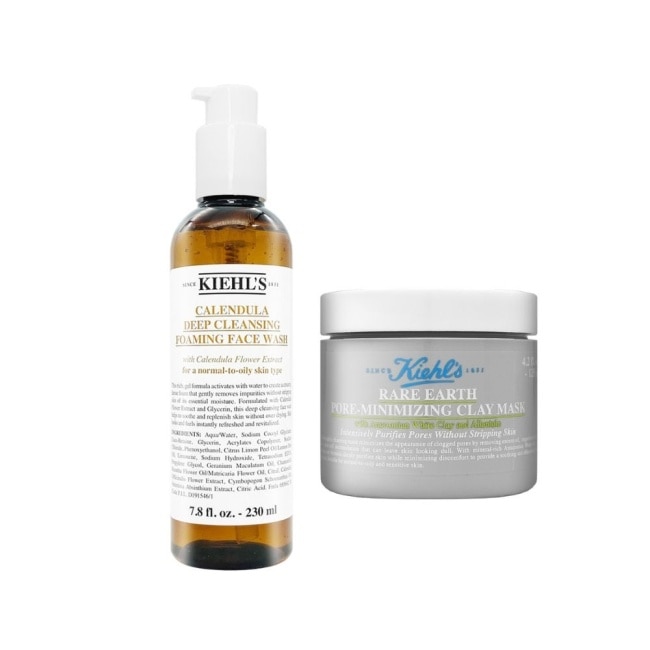 Kiehl’s契爾氏 金盞花毛孔清潔組 (潔面凝露230ml+白泥125ml) image