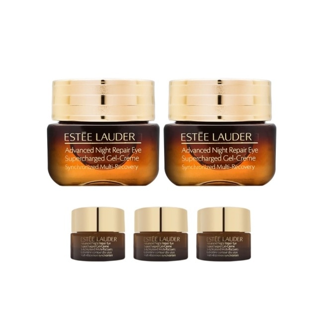 Estee Lauder雅詩蘭黛 特潤全能修護亮眼霜特惠組 (15ml*2+5ml*3) image