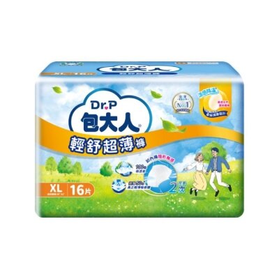 Dr.P包大人 - 包大人輕舒超薄褲XL 16sX4包-箱購-箱購 image