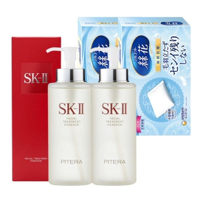 【SK-II】青春露 330mlX2 (新版) 公司貨 (神仙水) 贈絲花化妝棉80+2片(2盒) image