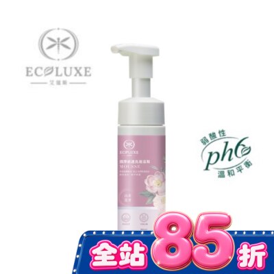 ECOLUXE 艾蔻斯 ECOLUXE潤澤洗顏慕斯 180ml(山茶花) image