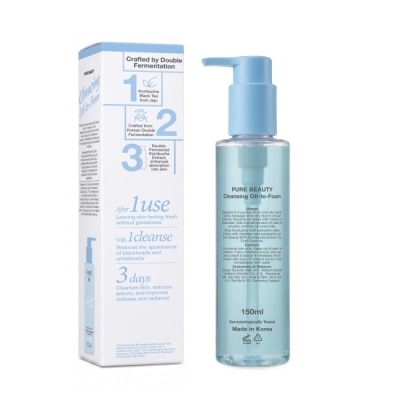 PURE BEAUTY韓淨萃 - Pure Beauty 韓淨萃 二合一洗卸潔顏油150ml image