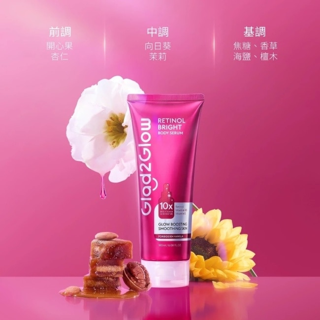 GLAD2GLOW 視黃醇嫩膚身體乳180ml image