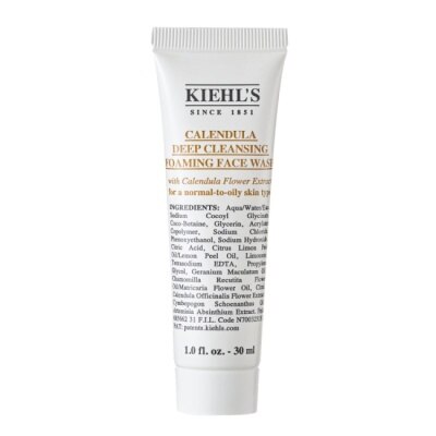 KIEHL S - 體驗瓶【Kiehls 契爾氏】金盞花植物精華潔面泡泡凝露 30ml 公司貨 洗面乳 image