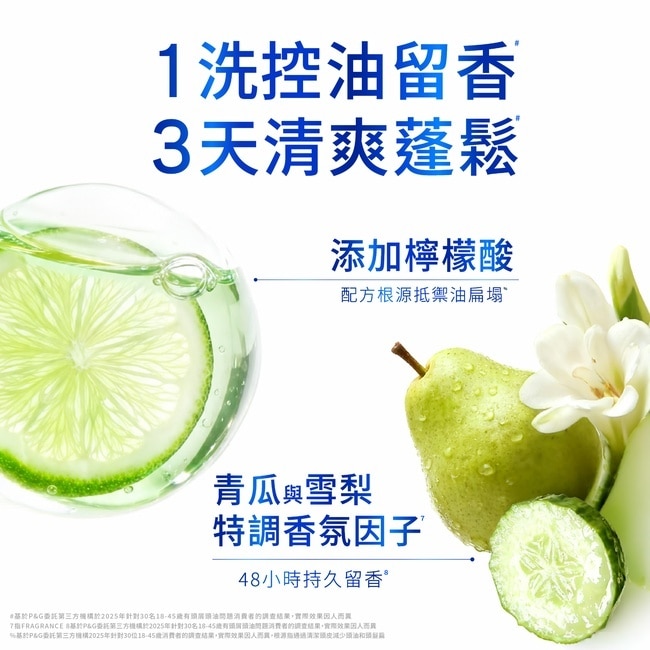 海倫仙度絲頭皮護理洗髮露控油留香 650G image